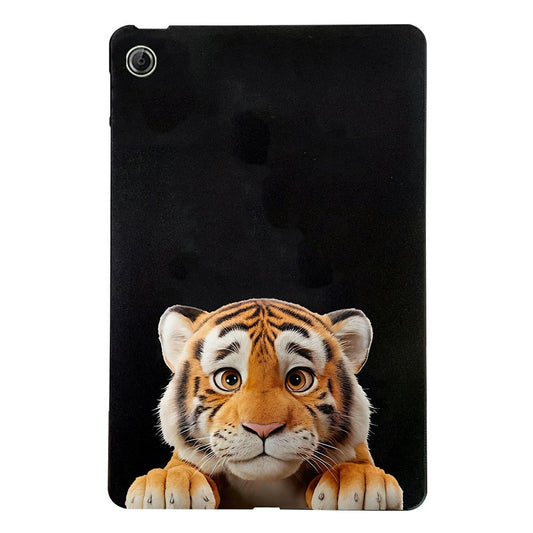 For Lenovo Tab K9 Case Pattern Printing Slim TPU Tablet Protective Cover - Little Tiger