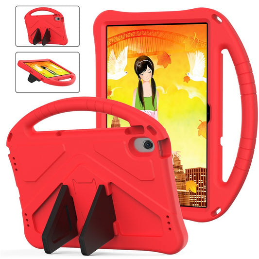 For Lenovo Tab M10 Plus (3rd Gen) / Xiaoxin Pad 2022 10.6 inch Anti-scratch EVA Tablet Case with Kickstand Design and Handle - Red