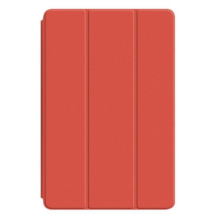 For Honor Pad 8 Protective Cover TPU+PU Leather Anti-Drop Case Shockproof Skin-Touch Tablet Case with Three-fold Stand - Orange