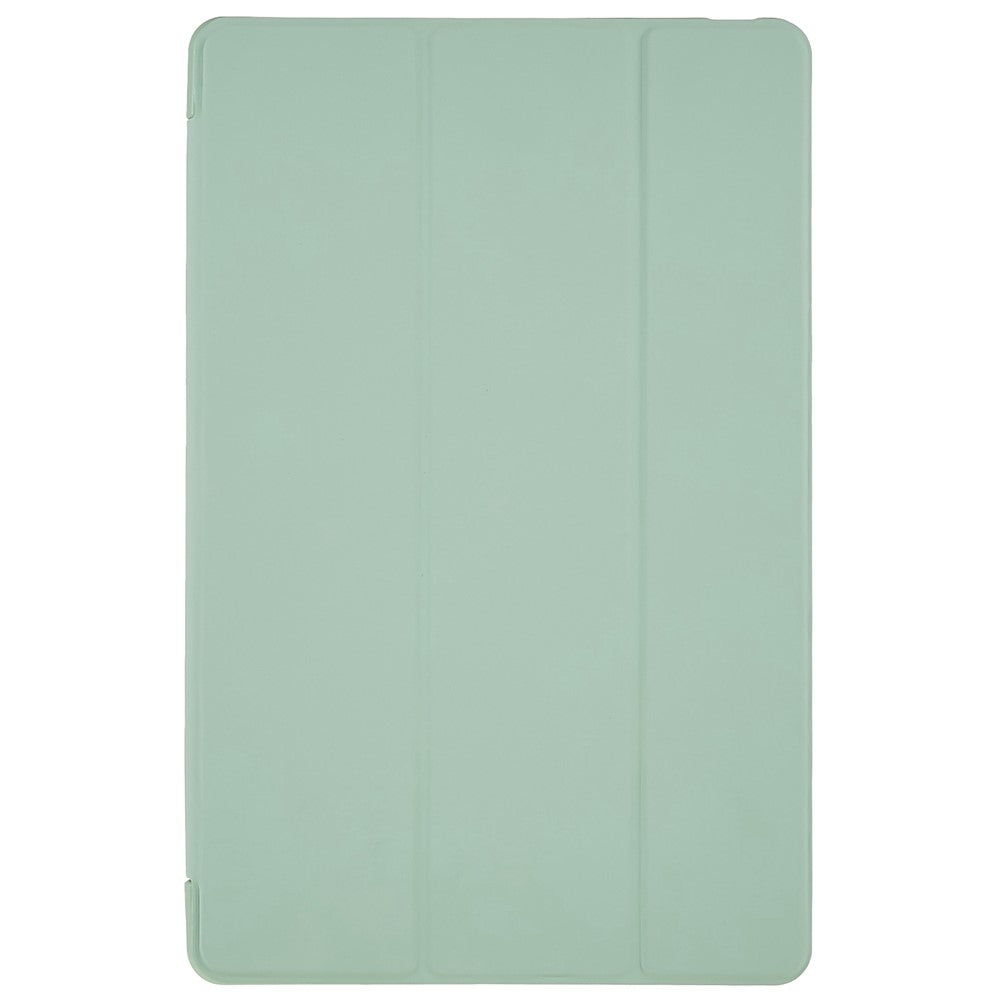 For Lenovo Tab M10 Plus (3rd Gen) / Xiaoxin Pad 2022 10.6 inch Folio Flip Full Protection Leather Tablet Case Inner Honeycomb Design Anti-scratch Cover with Tri-fold Stand - Light Green