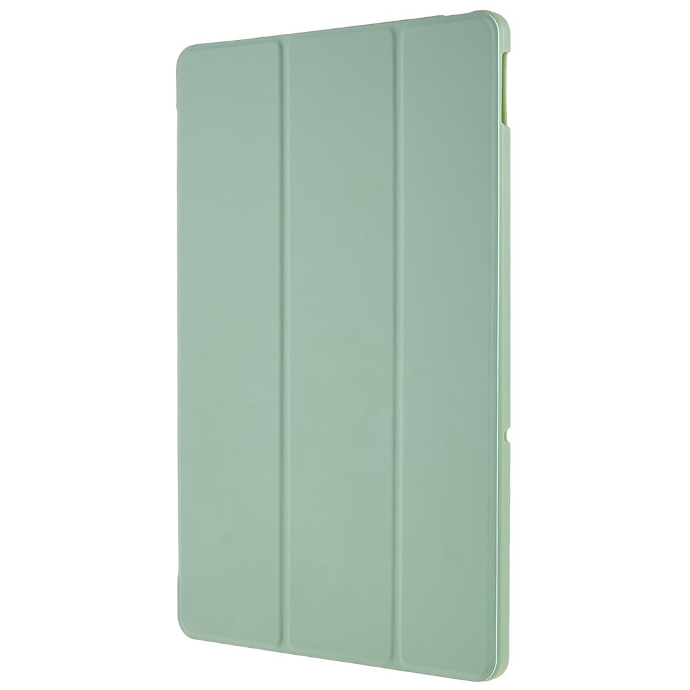 For Lenovo Tab M10 Plus (3rd Gen) / Xiaoxin Pad 2022 10.6 inch Folio Flip Full Protection Leather Tablet Case Inner Honeycomb Design Anti-scratch Cover with Tri-fold Stand - Light Green