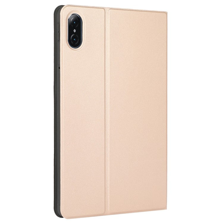 For Honor Pad 8 12-inch PU Leather Cover Folio Foldable Stand Shockproof Protective Case - Gold