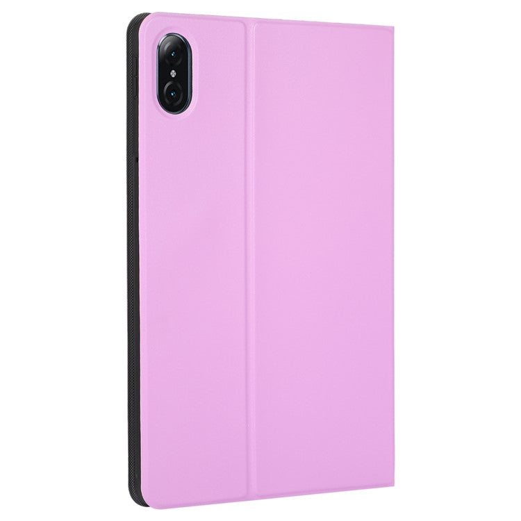 For Honor Pad 8 12-inch PU Leather Cover Folio Foldable Stand Shockproof Protective Case - Purple