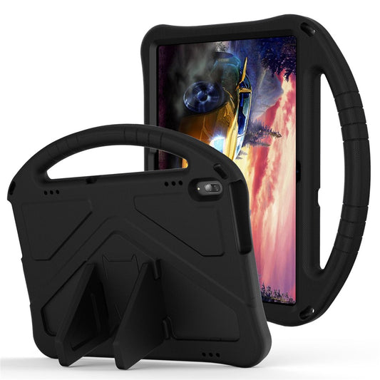 For Lenovo Tab M10 TB-X605F / X505F EVA Tablet Case Drop-proof Kickstand Protective Cover with Handle Grip - Black