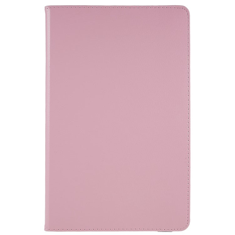 For Honor Pad 8 Drop-proof Anti-shock Leather Tablet Case 360-degree Rotating Protective Cover with Stand - Pink