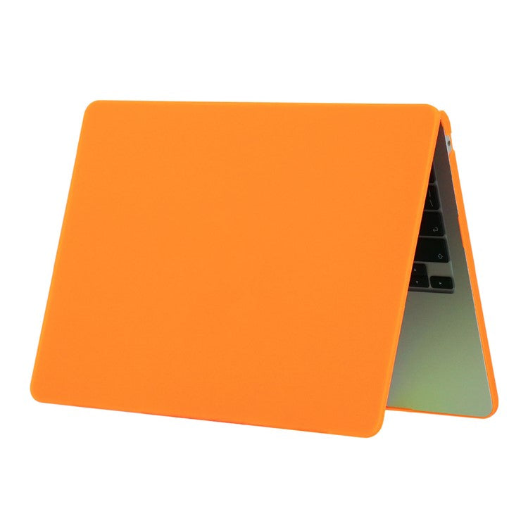For MacBook Air 13 inch (2025) / (2024) A3113 M3 / (2022) A2681 Matte Finish Protective Laptop Cover Hard PC Notebook Case - Orange