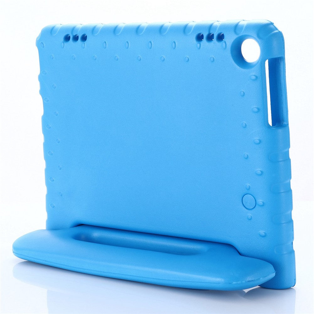 For Lenovo Tab M10 (Gen 3) TB-328FU / TB-328XU Handle Kickstand Protective Case EVA Tablet Cover - Blue