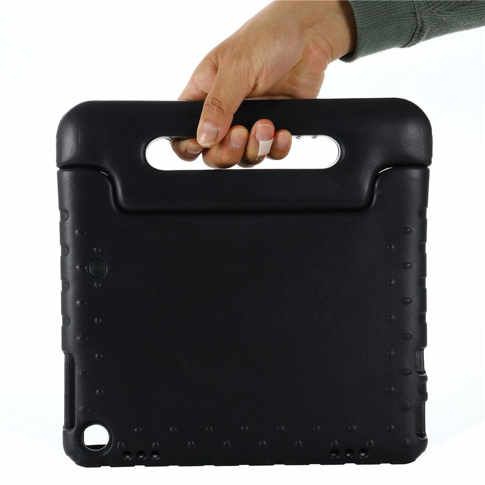 For Lenovo Tab M10 (Gen 3) TB-328FU/TB-328XU Handle Kickstand Protective Case EVA Tablet Cover - Black