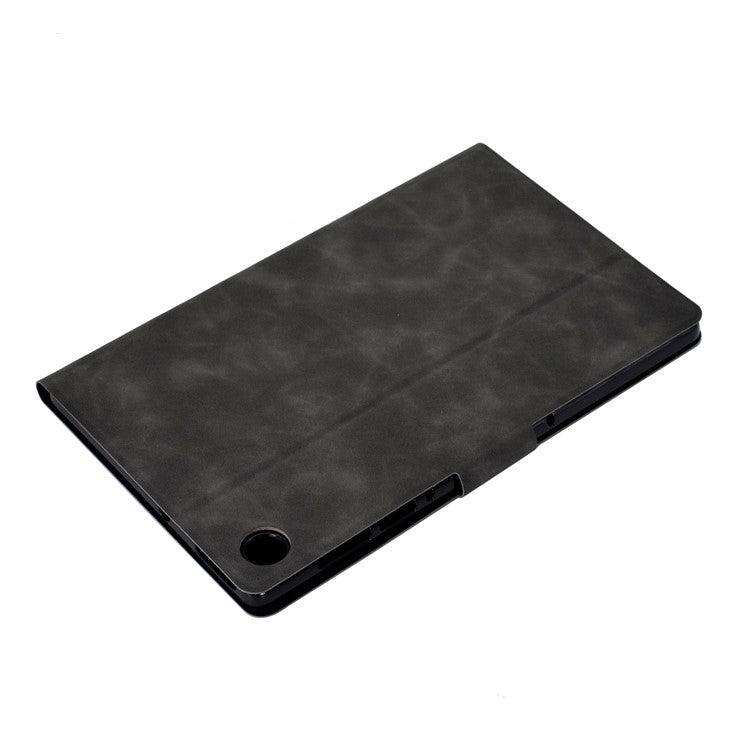 For Huawei Enjoy Tablet 2 / MatePad T 10 9.7 inch / T 10S 10.1 inch / Honor Pad 6 10.1-inch / Pad X6 9.7 inch Tablet Case Solid Color PU Leather Folio Flip Stand Card Slots Magnetic Cover - Grey