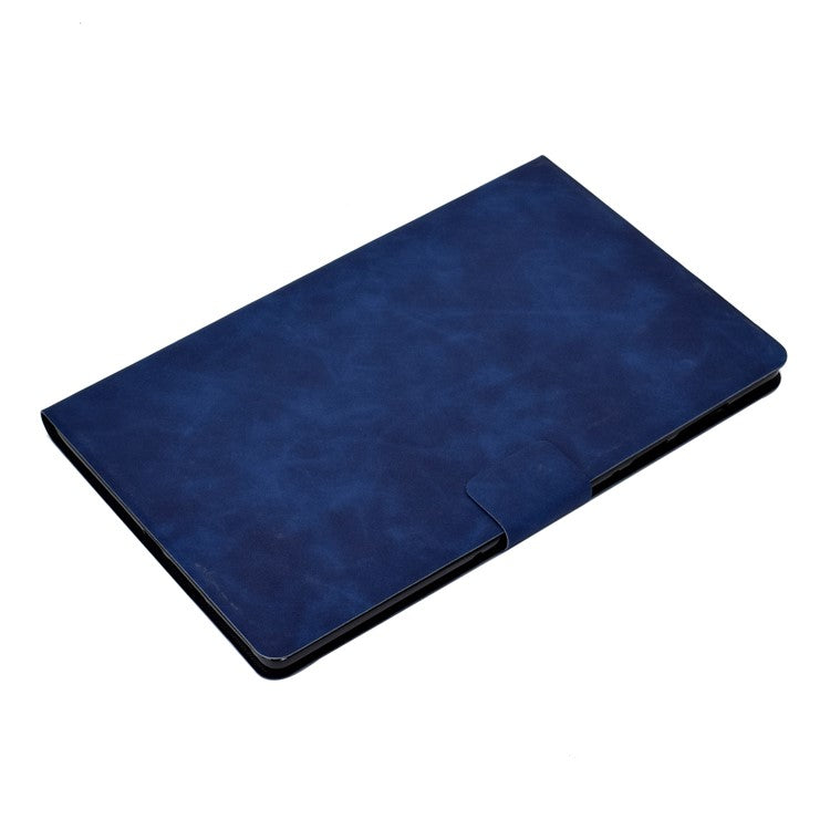 For Huawei Enjoy Tablet 2 / MatePad T 10 9.7 inch / T 10S 10.1 inch / Honor Pad 6 10.1-inch / Pad X6 9.7 inch Tablet Case Solid Color PU Leather Folio Flip Stand Card Slots Magnetic Cover - Blue