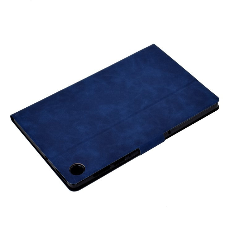 For Huawei Enjoy Tablet 2 / MatePad T 10 9.7 inch / T 10S 10.1 inch / Honor Pad 6 10.1-inch / Pad X6 9.7 inch Tablet Case Solid Color PU Leather Folio Flip Stand Card Slots Magnetic Cover - Blue