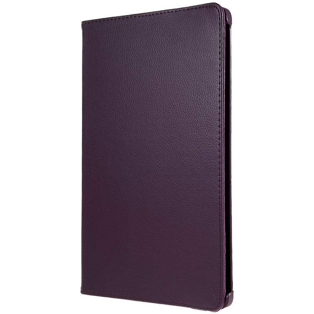 Shockproof Case for Lenovo Tab P11 Pro Gen 2, 360 Degree Rotating Stand Tablet Protector PU Leather + PC Cover Shell - Purple