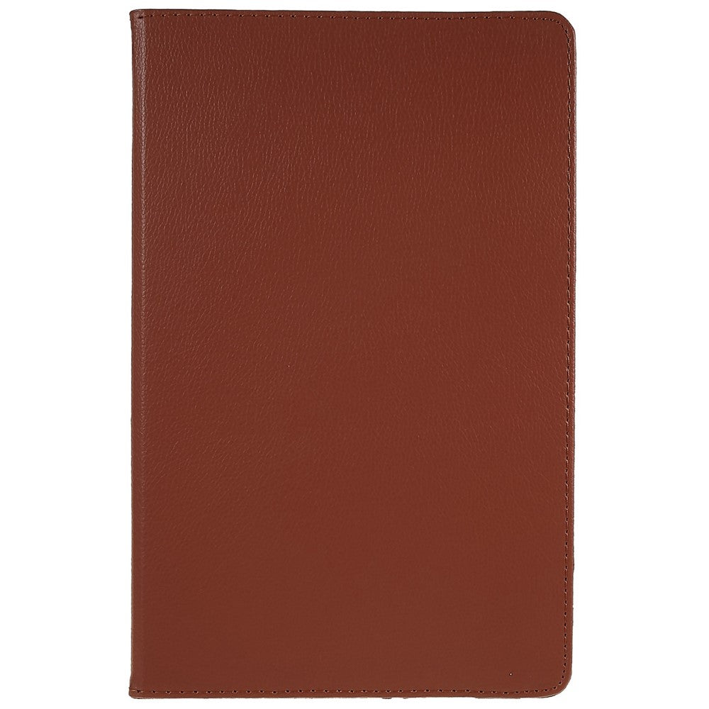 Shockproof Case for Lenovo Tab P11 Pro Gen 2, 360 Degree Rotating Stand Tablet Protector PU Leather + PC Cover Shell - Brown