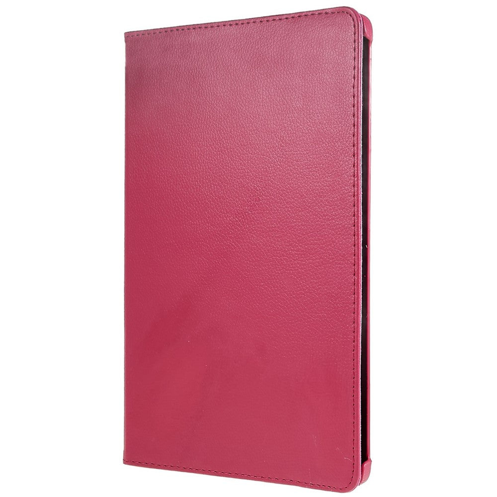 Shockproof Case for Lenovo Tab P11 Pro Gen 2, 360 Degree Rotating Stand Tablet Protector PU Leather + PC Cover Shell - Rose