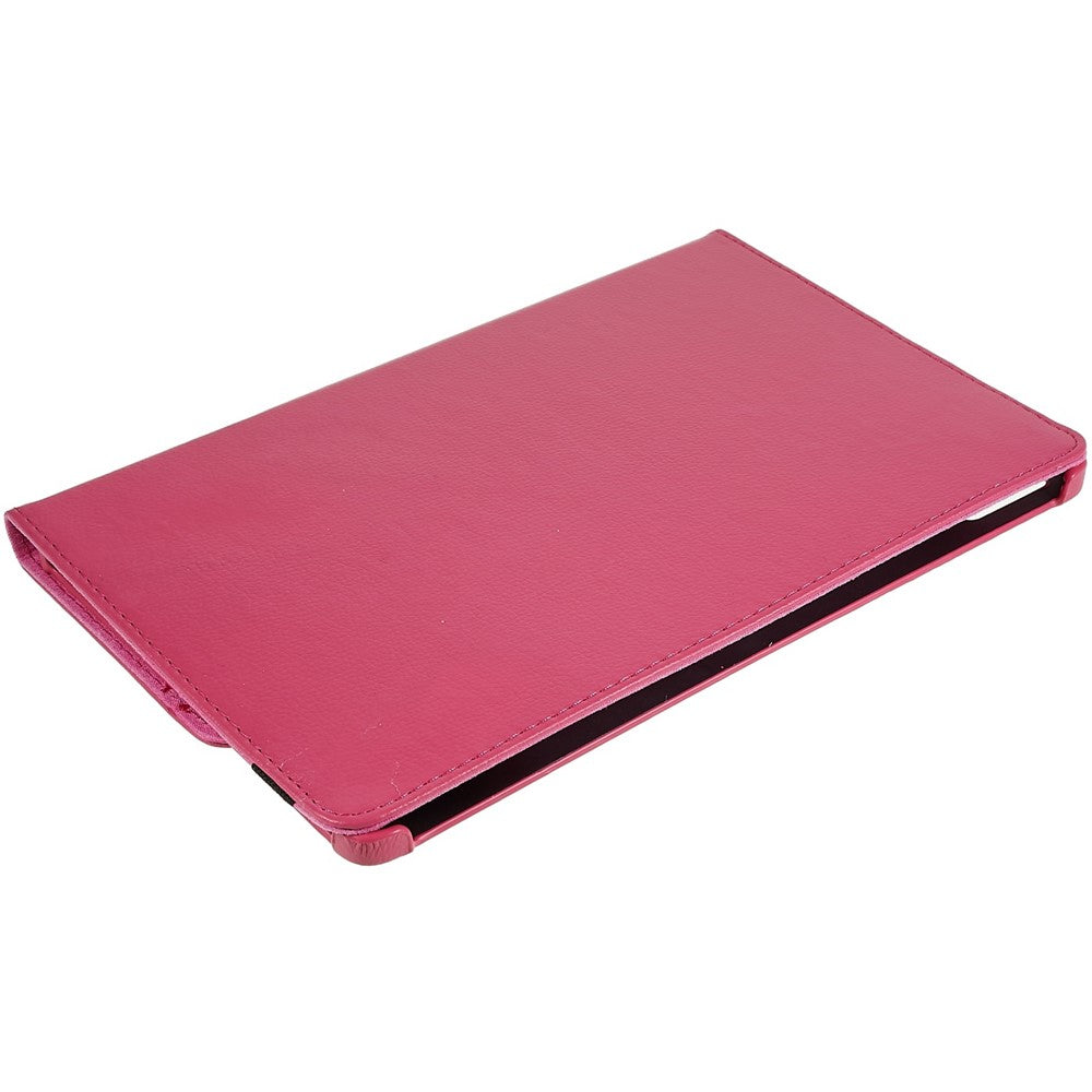 Shockproof Case for Lenovo Tab P11 Pro Gen 2, 360 Degree Rotating Stand Tablet Protector PU Leather + PC Cover Shell - Rose