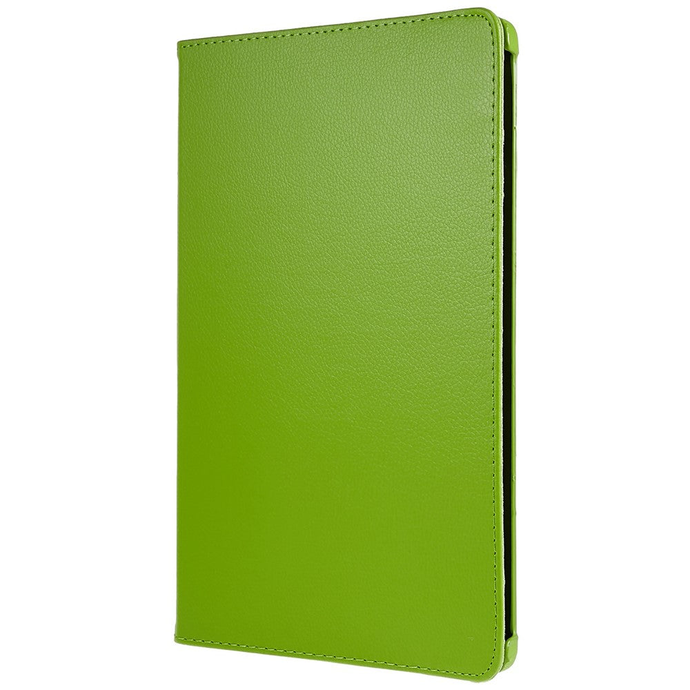 Shockproof Case for Lenovo Tab P11 Pro Gen 2, 360 Degree Rotating Stand Tablet Protector PU Leather + PC Cover Shell - Green