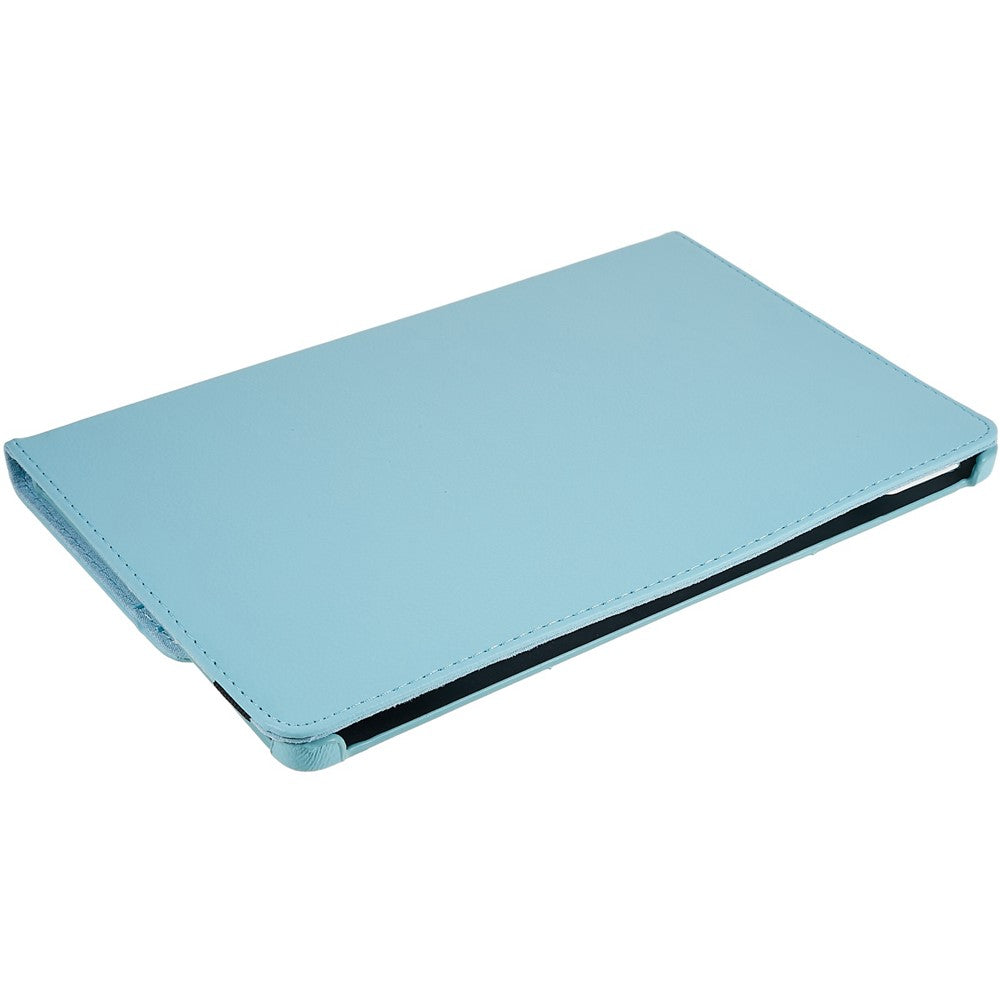 Shockproof Case for Lenovo Tab P11 Pro Gen 2, 360 Degree Rotating Stand Tablet Protector PU Leather + PC Cover Shell - Baby Blue