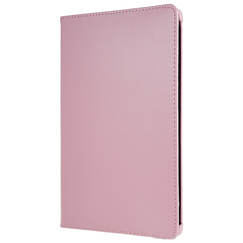Shockproof Case for Lenovo Tab P11 Pro Gen 2, 360 Degree Rotating Stand Tablet Protector PU Leather + PC Cover Shell - Pink