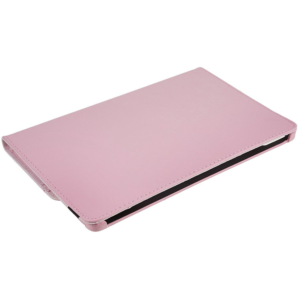 Shockproof Case for Lenovo Tab P11 Pro Gen 2, 360 Degree Rotating Stand Tablet Protector PU Leather + PC Cover Shell - Pink