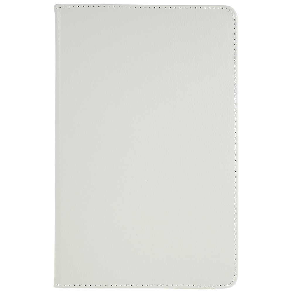 Shockproof Case for Lenovo Tab P11 Pro Gen 2, 360 Degree Rotating Stand Tablet Protector PU Leather + PC Cover Shell - White