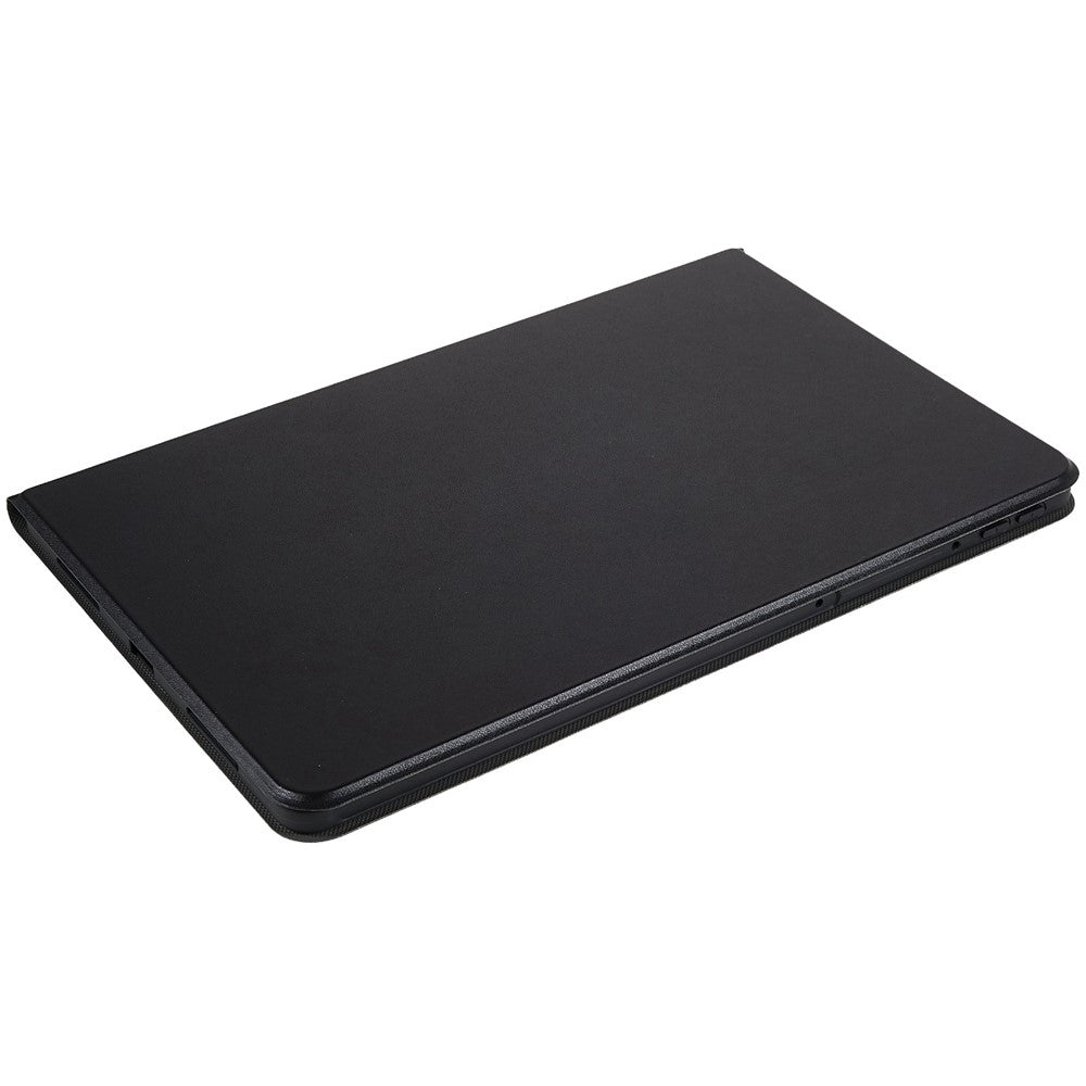 PU Leather Drop-proof Case for Lenovo Pad Pro 2022 11", Adjustable Stand Anti-Scratch Tablet Protective Cover - Black