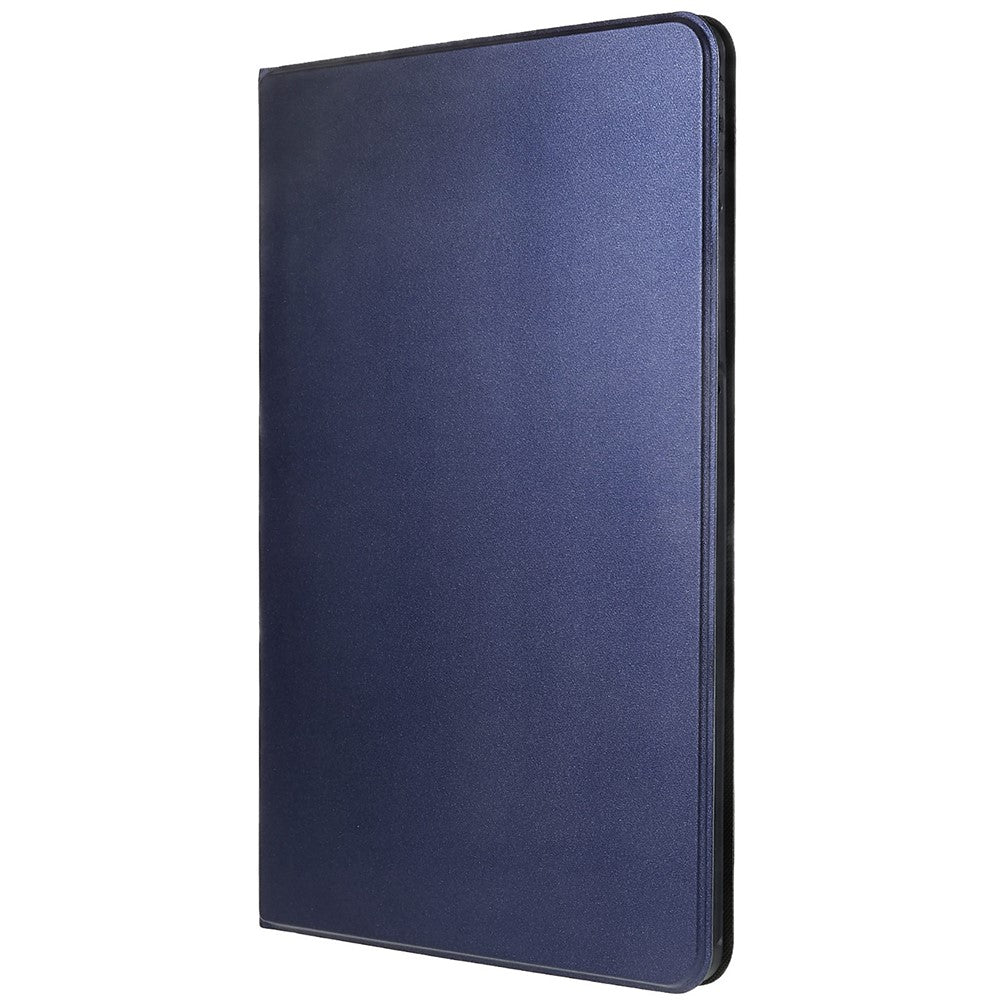 PU Leather Drop-proof Case for Lenovo Pad Pro 2022 11", Adjustable Stand Anti-Scratch Tablet Protective Cover - Blue