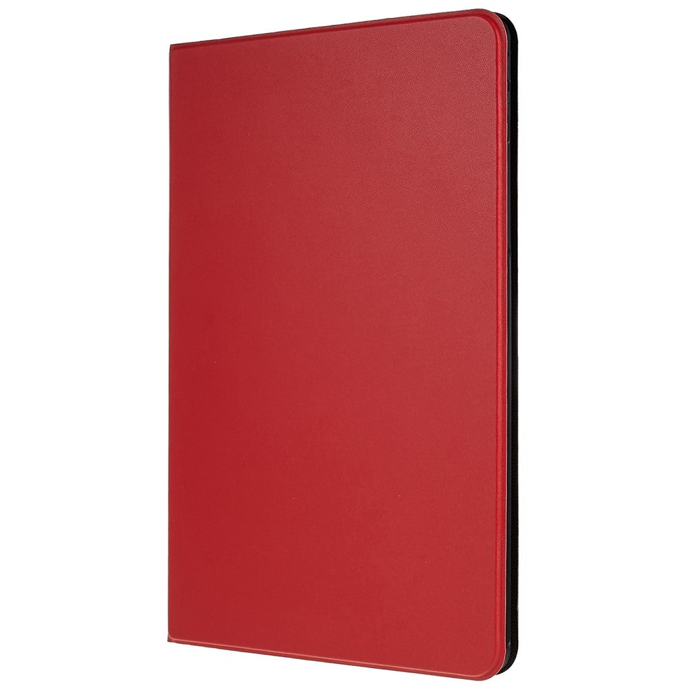 PU Leather Drop-proof Case for Lenovo Pad Pro 2022 11", Adjustable Stand Anti-Scratch Tablet Protective Cover - Red