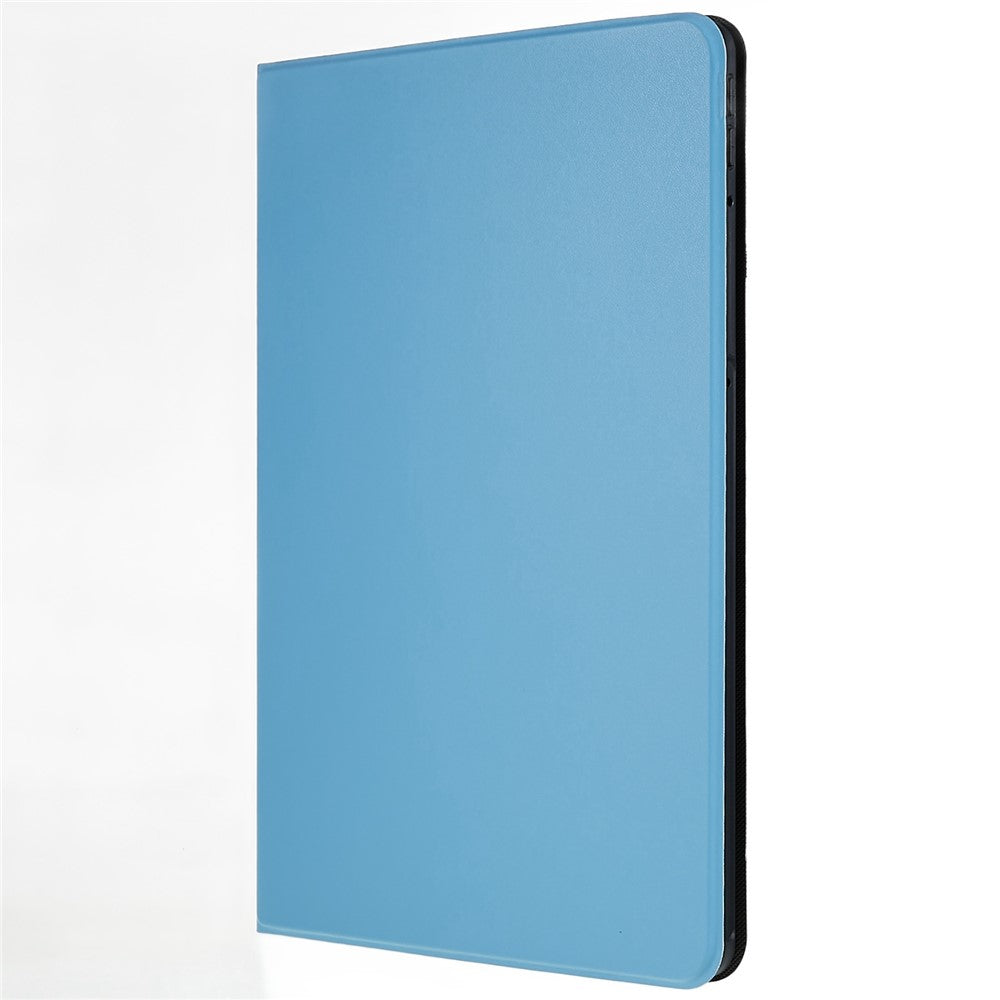 PU Leather Drop-proof Case for Lenovo Pad Pro 2022 11", Adjustable Stand Anti-Scratch Tablet Protective Cover - Sky Blue