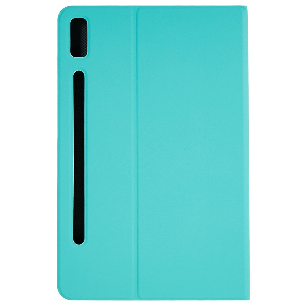 PU Leather Drop-proof Case for Lenovo Pad Pro 2022 11", Adjustable Stand Anti-Scratch Tablet Protective Cover - Green
