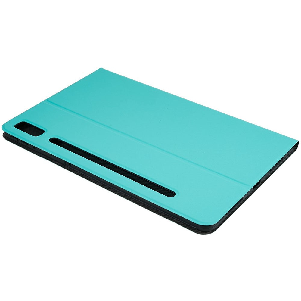 PU Leather Drop-proof Case for Lenovo Pad Pro 2022 11", Adjustable Stand Anti-Scratch Tablet Protective Cover - Green