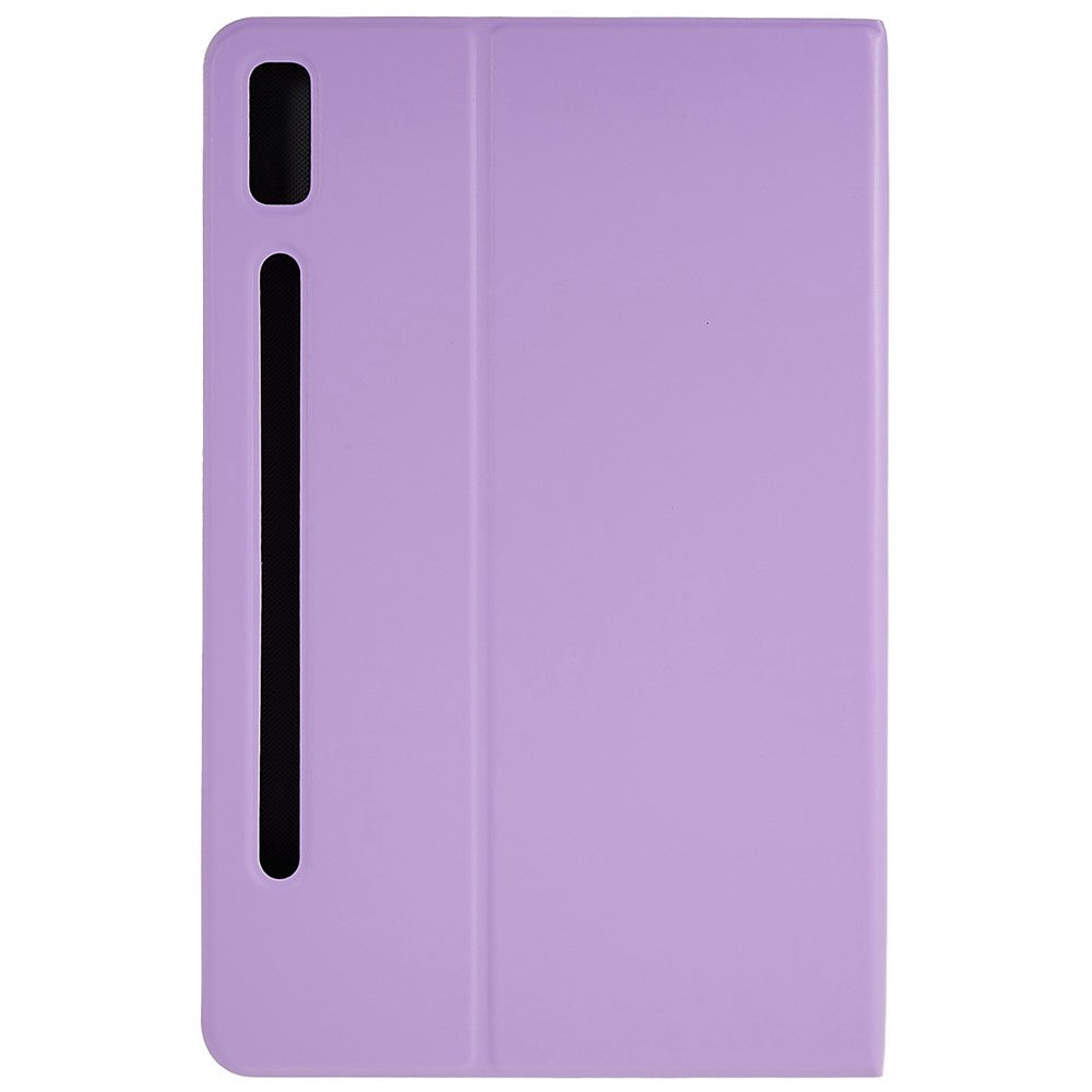 PU Leather Drop-proof Case for Lenovo Pad Pro 2022 11", Adjustable Stand Anti-Scratch Tablet Protective Cover - Purple