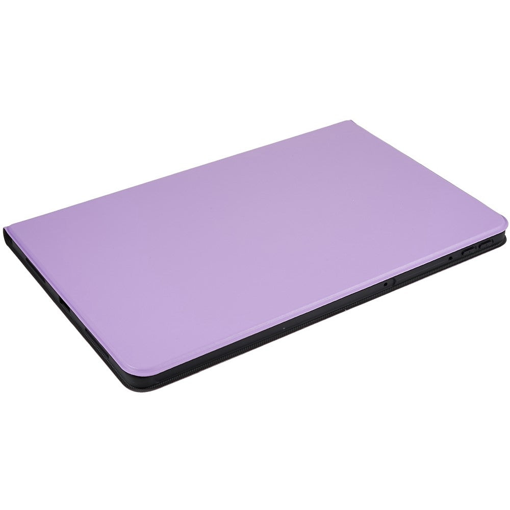 PU Leather Drop-proof Case for Lenovo Pad Pro 2022 11", Adjustable Stand Anti-Scratch Tablet Protective Cover - Purple