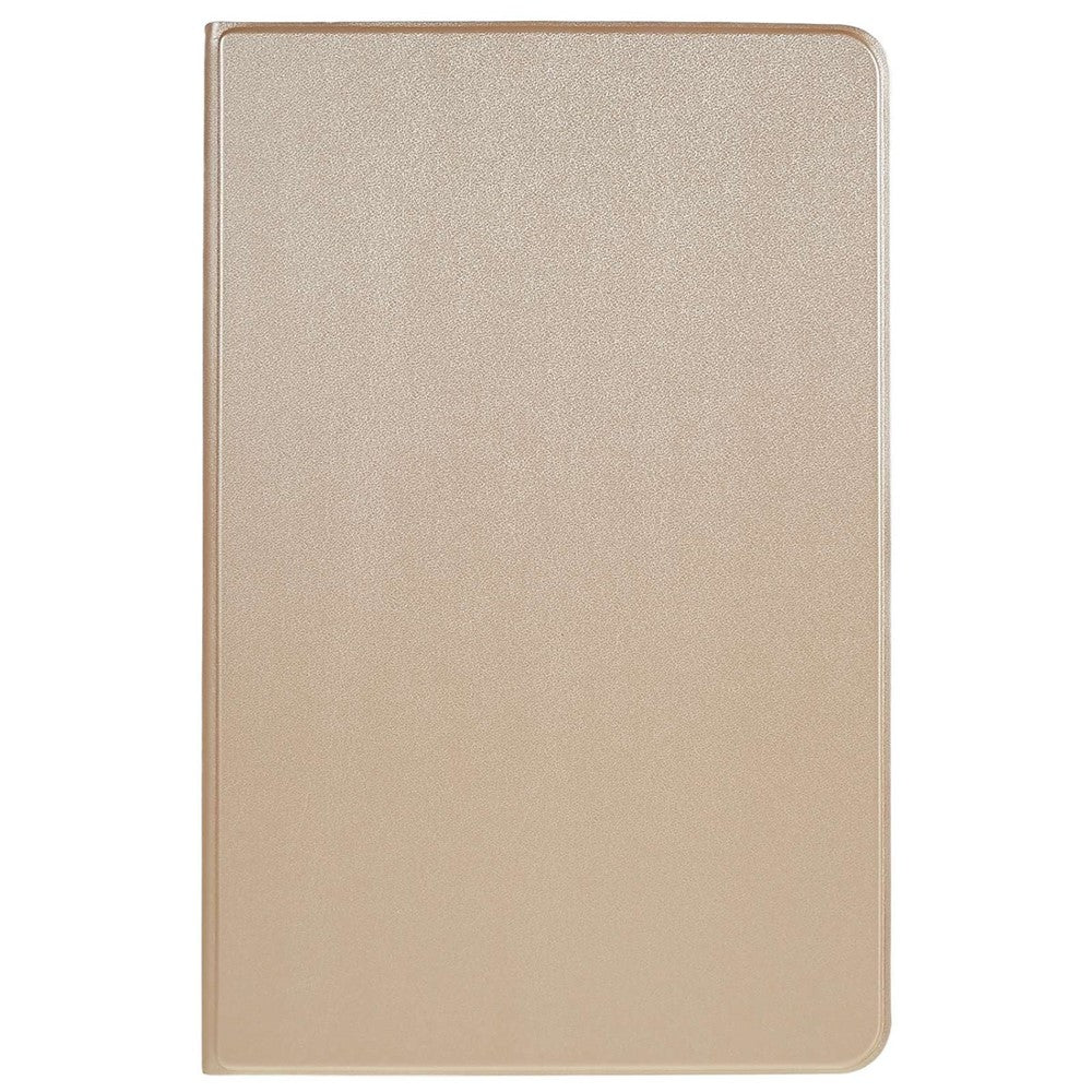 PU Leather Drop-proof Case for Lenovo Pad Pro 2022 11", Adjustable Stand Anti-Scratch Tablet Protective Cover - Gold