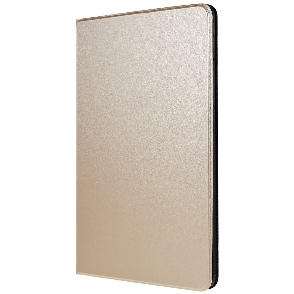 PU Leather Drop-proof Case for Lenovo Pad Pro 2022 11", Adjustable Stand Anti-Scratch Tablet Protective Cover - Gold