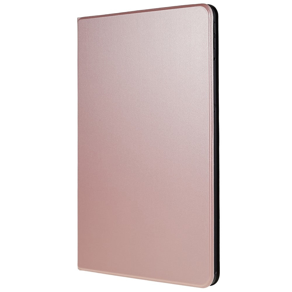 PU Leather Drop-proof Case for Lenovo Pad Pro 2022 11", Adjustable Stand Anti-Scratch Tablet Protective Cover - Rose Gold