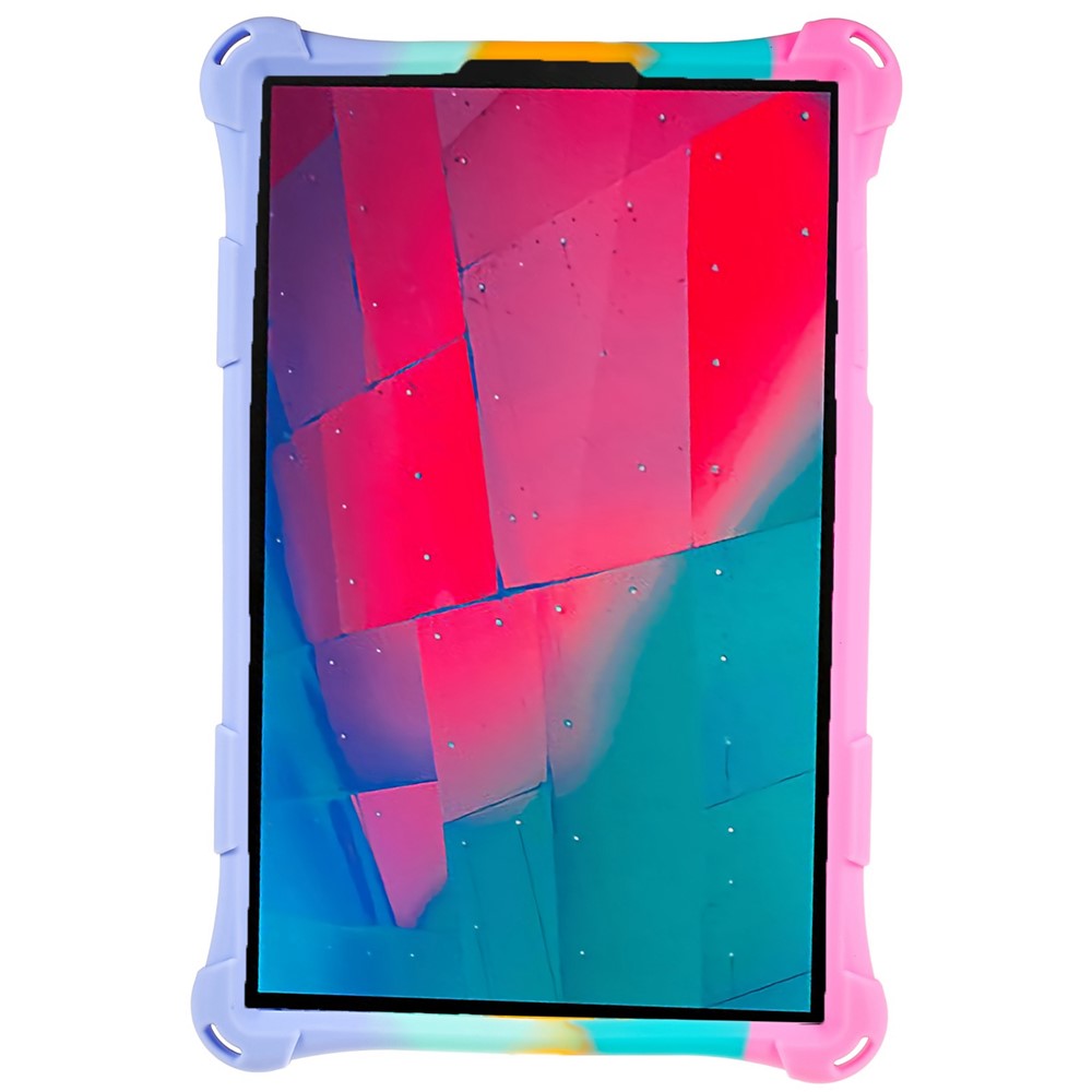 For Lenovo Tab M10 HD Gen 2 TB-X306X Push Fidget Sensory Toy Tablet Case Bubble Pop Shockproof Cover with PC Kickstand - Multi-color