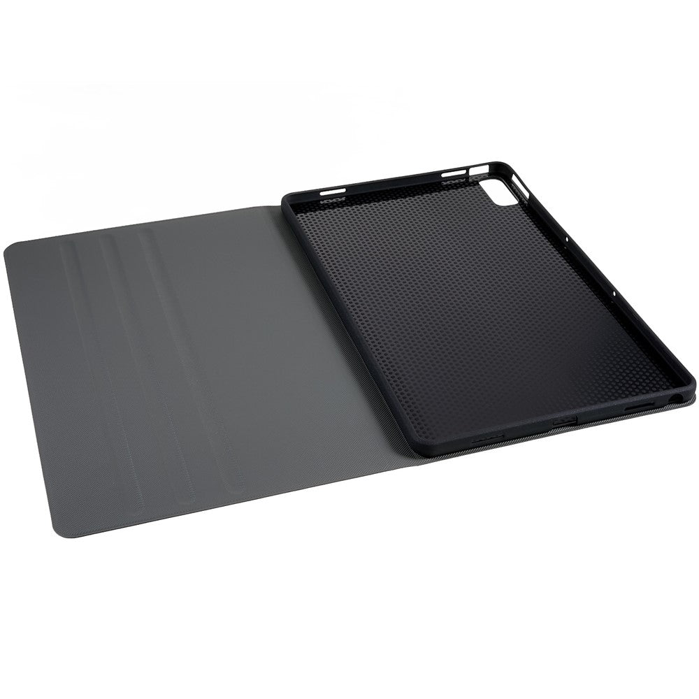 For Lenovo Tab  P11.5 Plus 2023 Drop-proof PU Leather Flip Tablet Case Stand Protective Cover - Blue
