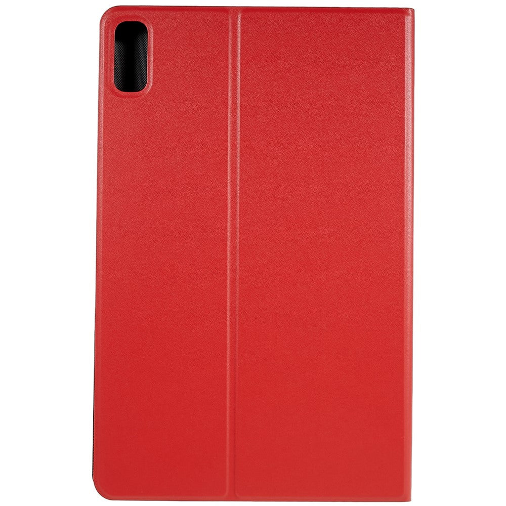For Lenovo Tab  P11.5 Plus 2023 Drop-proof PU Leather Flip Tablet Case Stand Protective Cover - Red