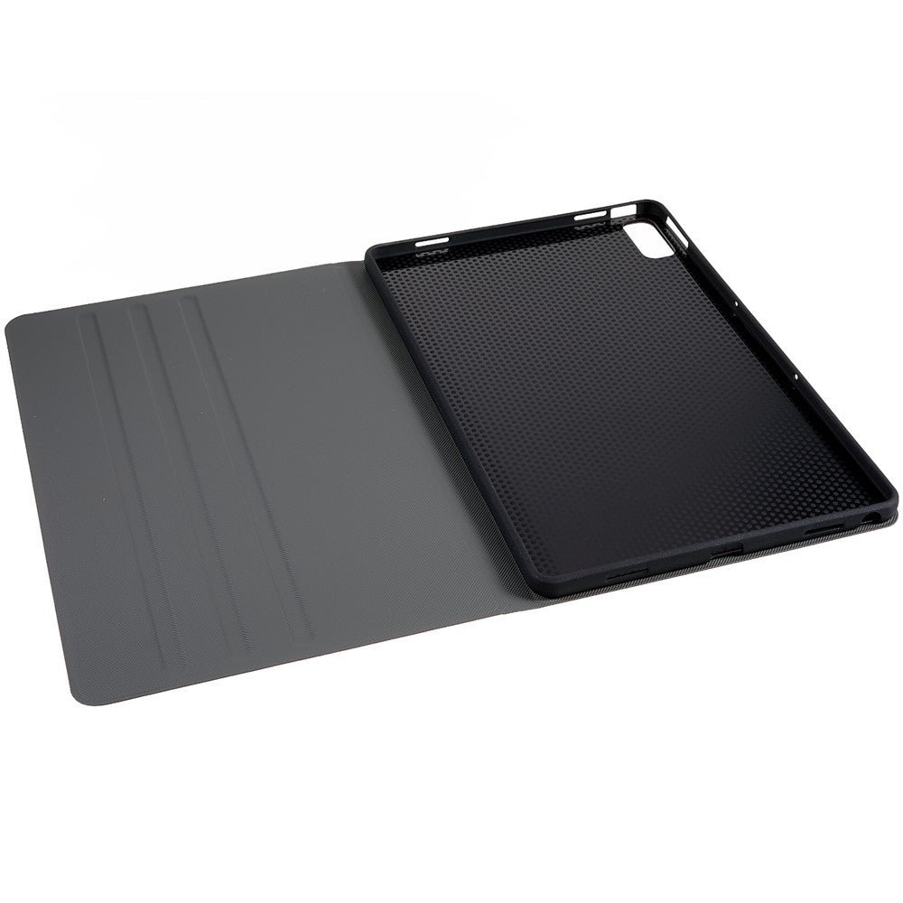 For Lenovo Tab  P11.5 Plus 2023 Drop-proof PU Leather Flip Tablet Case Stand Protective Cover - Red