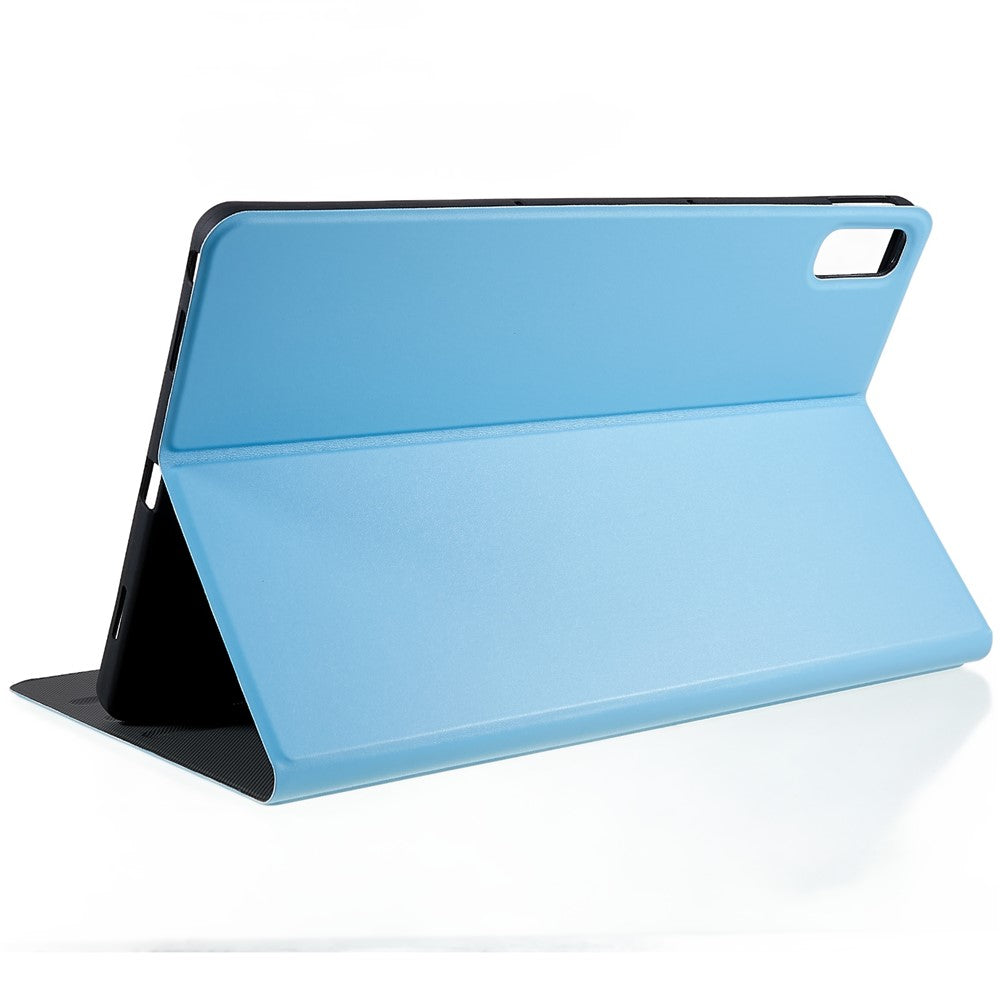 For Lenovo Tab  P11.5 Plus 2023 Drop-proof PU Leather Flip Tablet Case Stand Protective Cover - Sky Blue