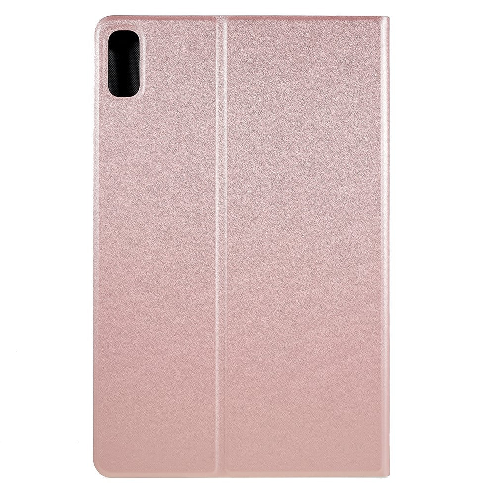 For Lenovo Tab  P11.5 Plus 2023 Drop-proof PU Leather Flip Tablet Case Stand Protective Cover - Rose Gold