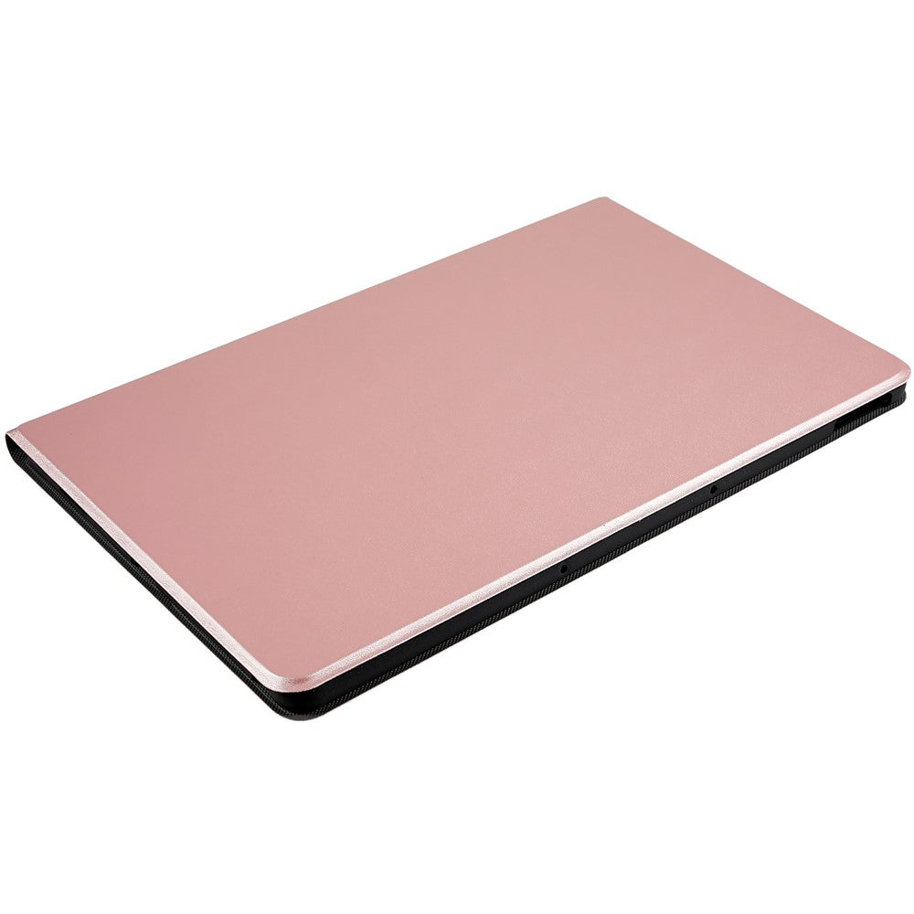 For Lenovo Tab  P11.5 Plus 2023 Drop-proof PU Leather Flip Tablet Case Stand Protective Cover - Rose Gold
