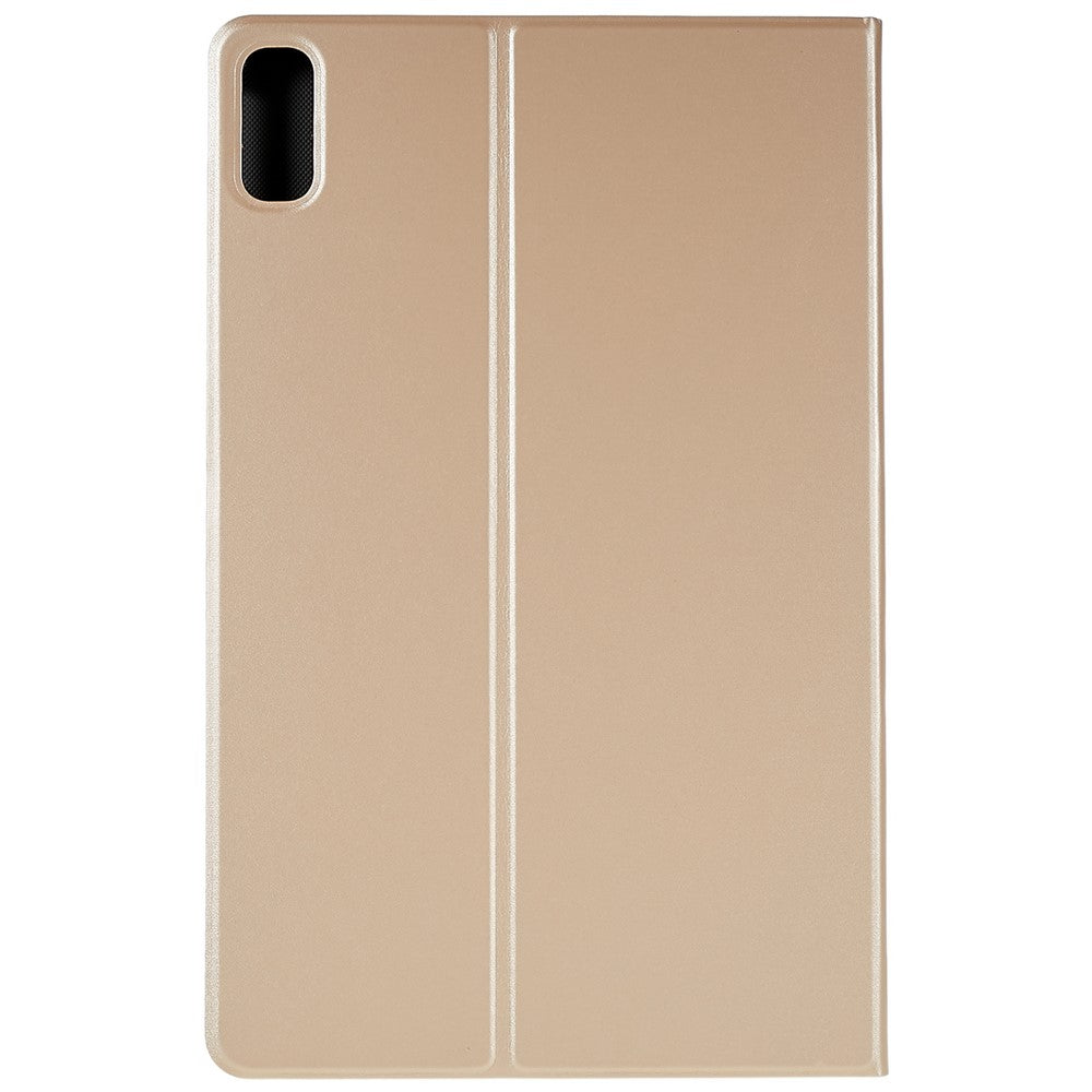 For Lenovo Tab  P11.5 Plus 2023 Drop-proof PU Leather Flip Tablet Case Stand Protective Cover - Gold
