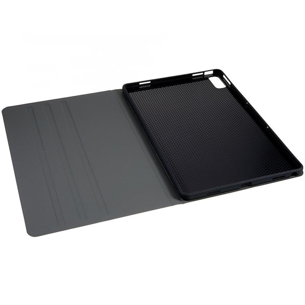 For Lenovo Tab  P11.5 Plus 2023 Drop-proof PU Leather Flip Tablet Case Stand Protective Cover - Gold