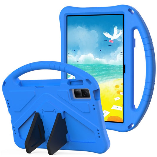 For Xiaomi Redmi Pad / Oppo Pad / Huawei MatePad 10.4 (2020) / (2022) / Honor V6 Tablet Case Portable Handle Foldable Kickstand Shockproof EVA Protective Cover - Blue