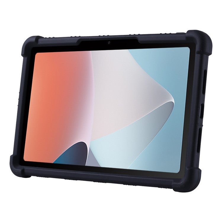Protective Cover for Oppo Pad Air 10.36-inch 2022 with PC Kickstand, Fall Protection Soft Silicone Tablet Case - Green