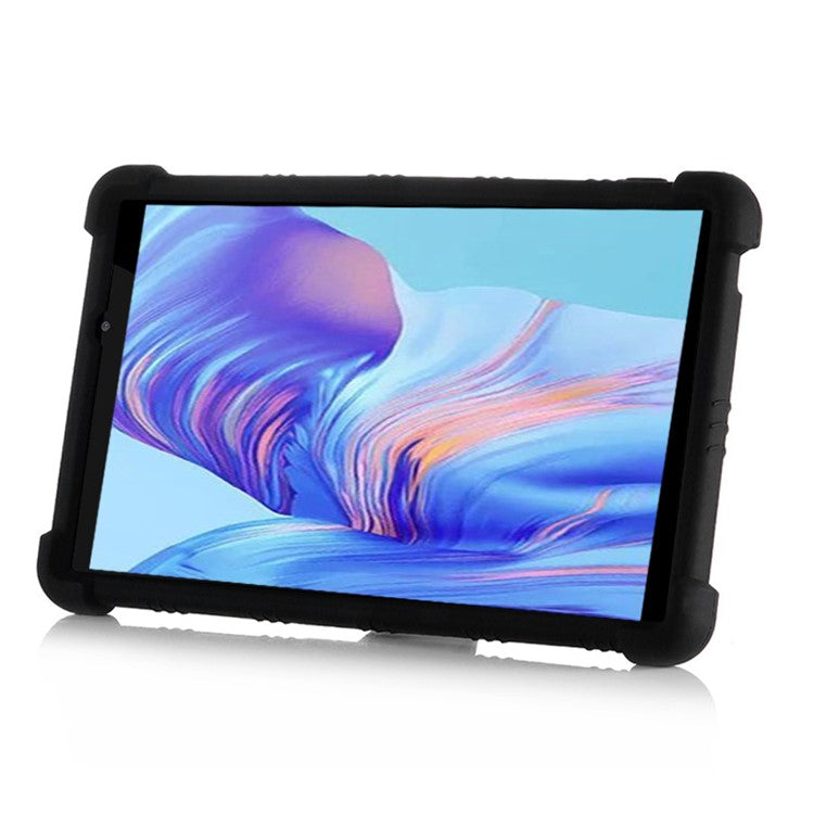 For Honor Tablet X7 Protective Tablet Cover Non-slip Silicone Tablet Case with PC Kickstand - Multi-color
