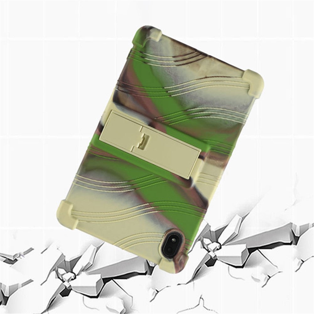 For Lenovo Legion Y700 Kickstand Soft Silicone Case Anti-Scratch Anti-Collision Tablet Cover - Multi-color