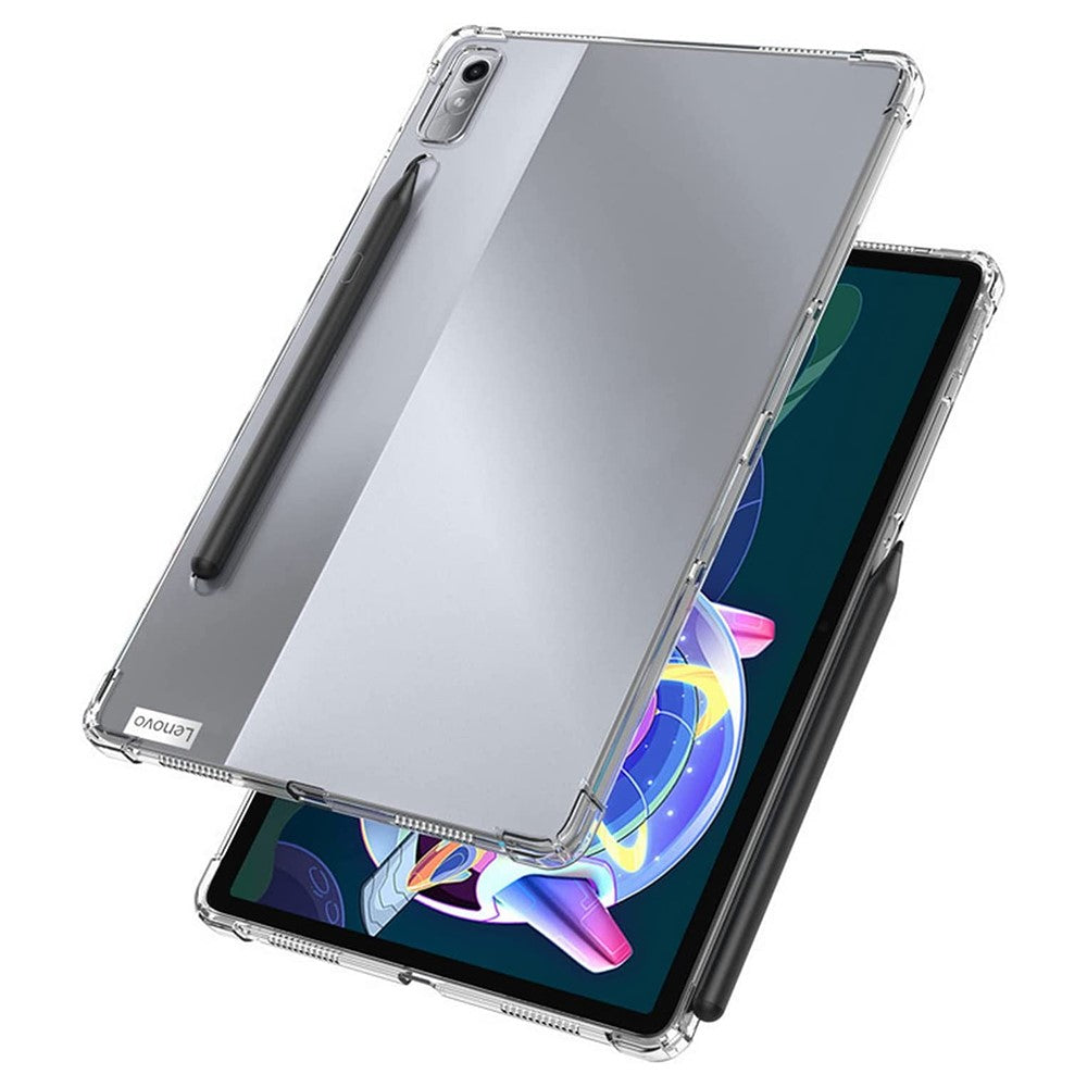 TPU Tablet Case For Lenovo Tab P11 Pro Gen 2 , Lightweght Anti-fall Reinforced Corners Transparent Tablet Cover
