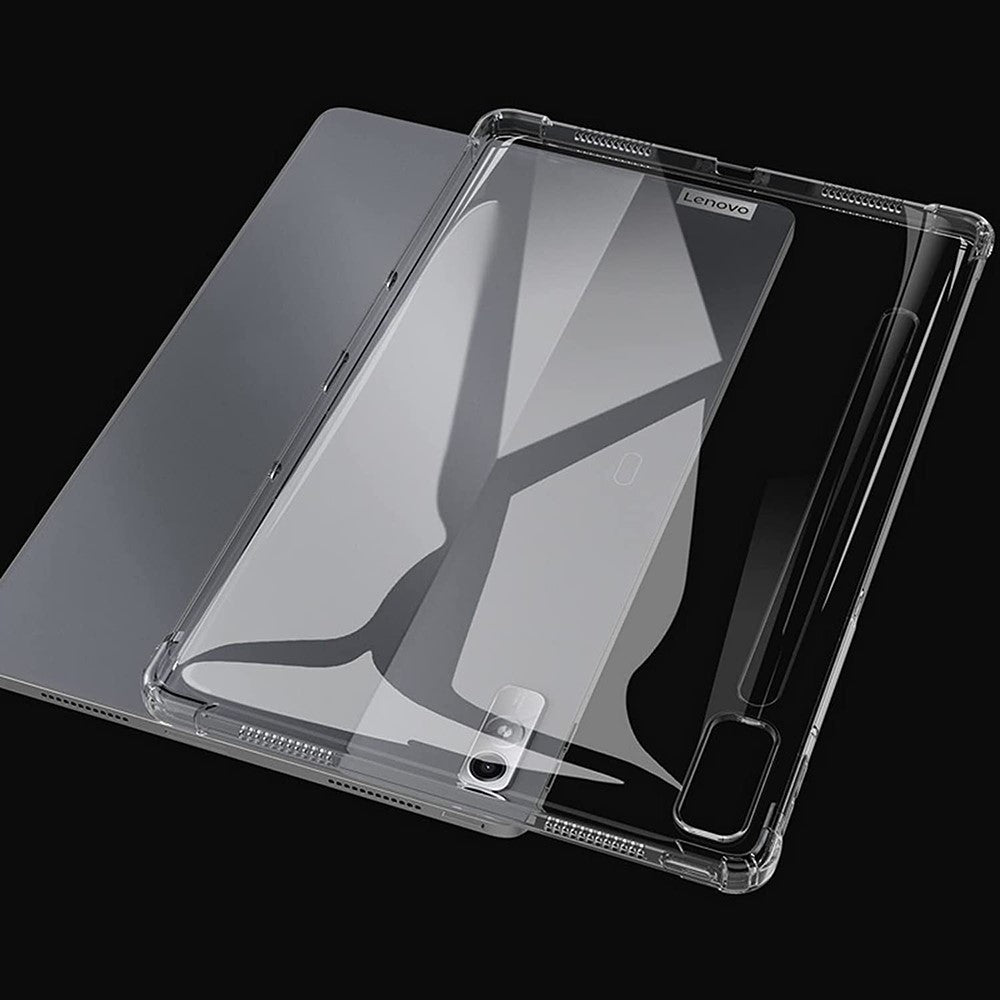 TPU Tablet Case For Lenovo Tab P11 Pro Gen 2 , Lightweght Anti-fall Reinforced Corners Transparent Tablet Cover